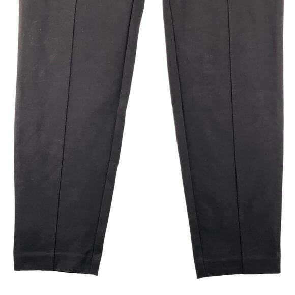 J Jill Womens Size M Pants Ponte Knit Slim Leg Seamed Tapered Stretch Brown - Picture 4 of 13